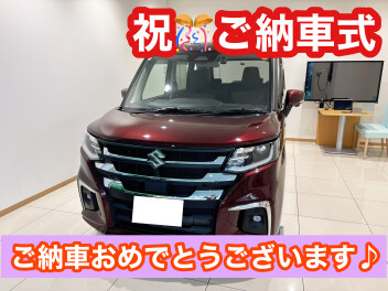 新型ソリオご納車です♪
